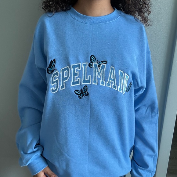 Spelman College Sweatshirt, Spelman Butterfly Morehouse Sweatshirt - Picture 1 of 2
